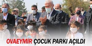 Efeler Belediye Başkanı Mehmet Fatih Atay’ın Ovaeymir Mahalle halkına söz verdiği, Ovaeymir Çocuk Parkı hizmete açıldı.
