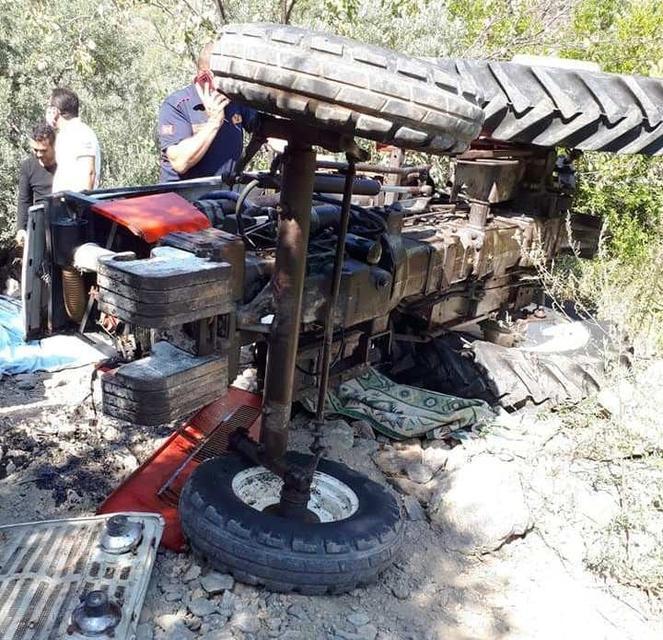 Söke dek kazada traktör sürücüsü hayatını kaybetti
