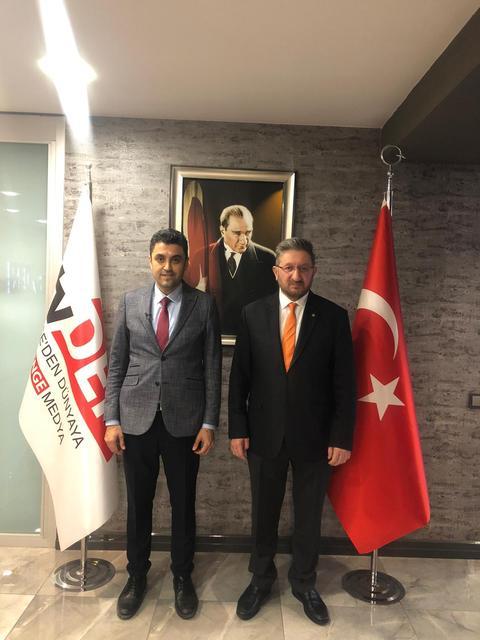 Gazeteci Emin Aydın, Nazilli Ticaret Odası Başkanı Nuri Arslan