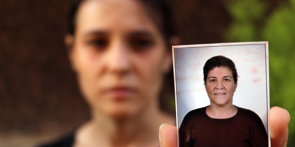 Aydın'ın Efeler ilçesinde 4 gündür haber alınamayan Fatma Bakaç (fotoğrafta) aranıyor.  ( Ferdi Uzun - Anadolu Ajansı )