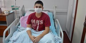 ADÜ’de koronavirüs tedavisi gören 12 yaşındaki hasta iyileşti