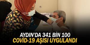 Aydın’da bugün itibariyle uygulanan covid-19 aşısı sayısı 341 bin 100’e ulaştı.